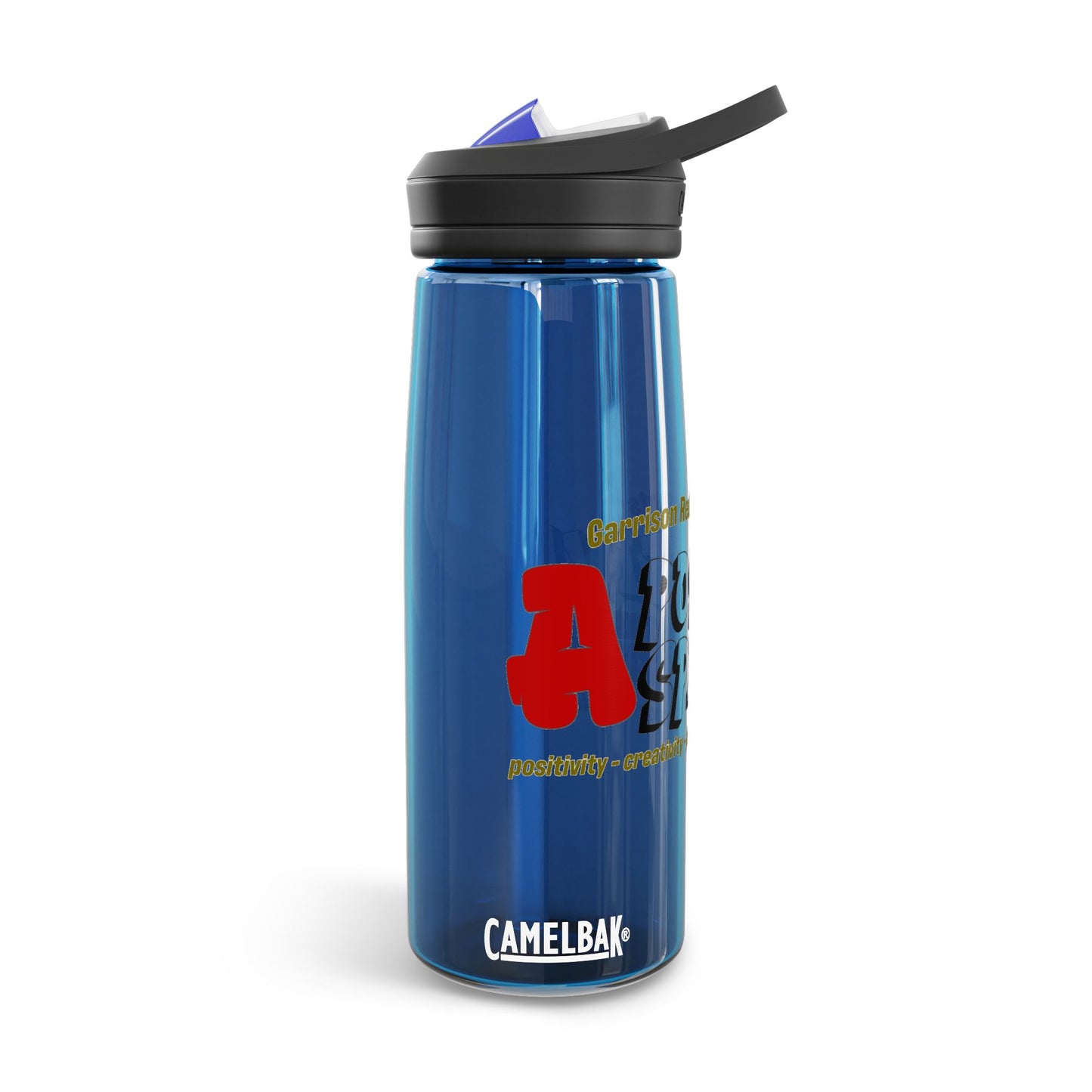 Positive Spin Water Bottle, Motivational Hydration Bottle for Fitness, Travel, and Everyday Use, Eco-Friendly Drinkware, 20oz/25oz