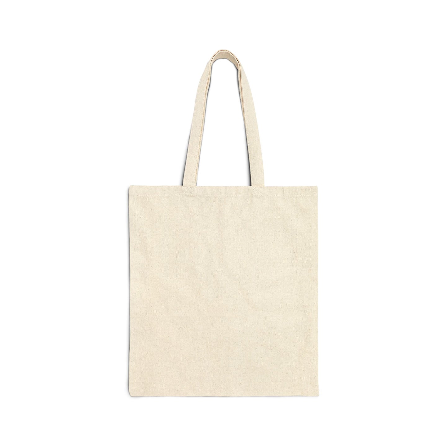 Positive Spin Cotton Canvas Tote Bag | Eco-Friendly Shopping Tote, Creative Gift, Reusable Grocery Bag, Fun & Functional