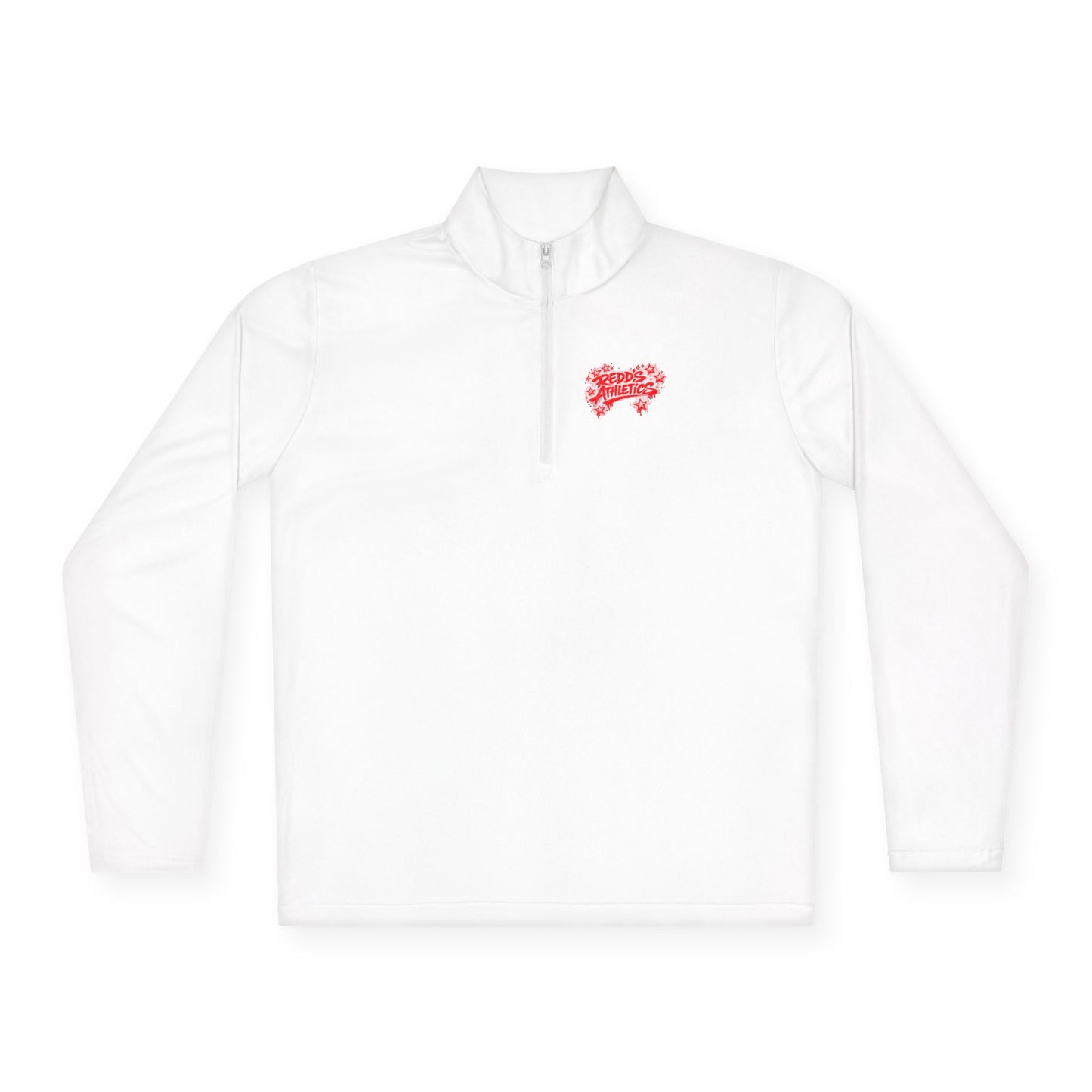 Quarter-Zip Pullover — Redd's Athletics Red Star Logo (Designed With Everyone In Mind)