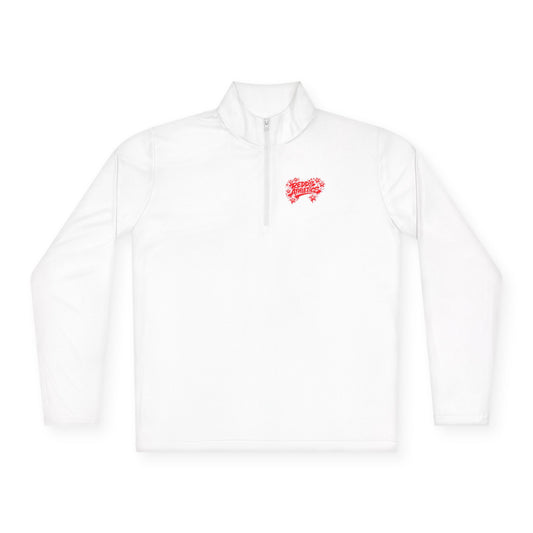 Quarter-Zip Pullover — Redd's Athletics Red Star Logo (Designed With Everyone In Mind)